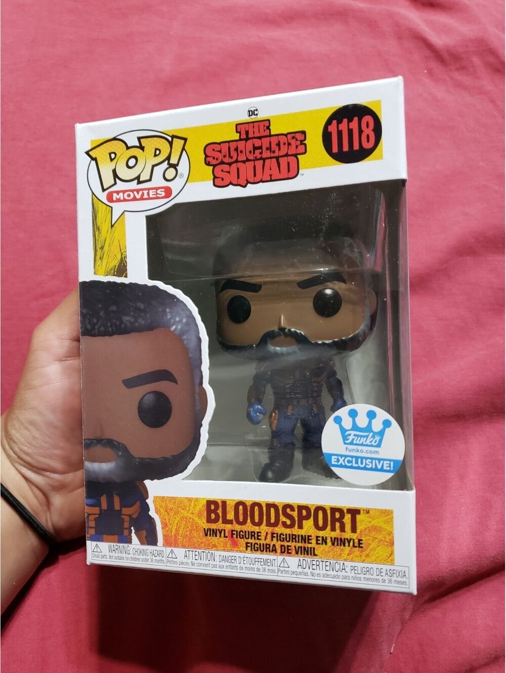 Funko Pop Bloodsport Suicide Squad Exclu